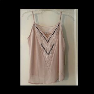 Stitch fix brand 41 Hawthorn Hand-beaded Blouse medium new with tags
